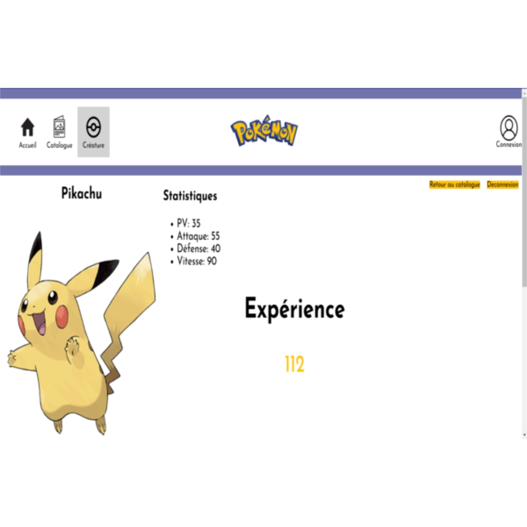 Pokédex interactif